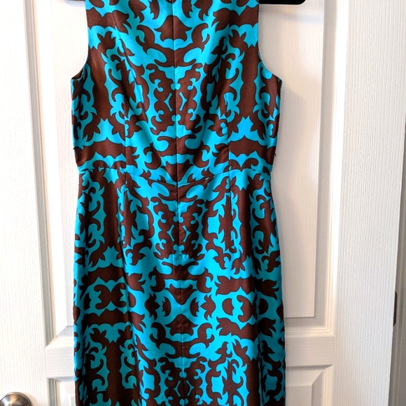 Silk Designer Dress - Size 10 - Picture 3 of 4